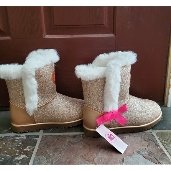 Girls Juicy Size 4 Sparkly Boots By Juicy Couture - Picture 5 of 10